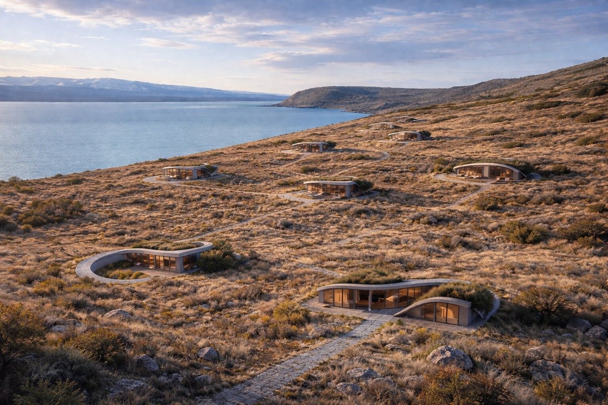 Vista aérea del proyecto